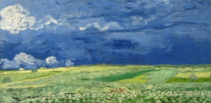 Picture of WHEATFIELD UNDER THUNDERCLOUDS