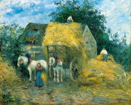 Picture of THE HAY CART, MONTFOUCAULT