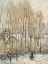 Picture of MORNING SUNLIGHT ON THE SNOW, ERAGNY-SUR-EPTE