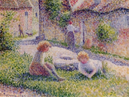 Picture of CHILDREN ON A FARM