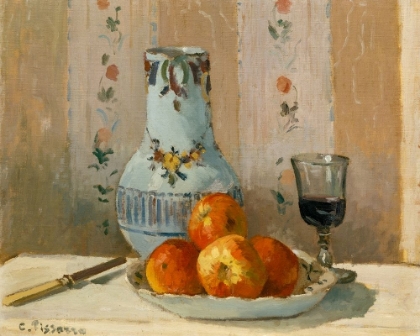 Picture of STILL LIFE WITH APPLES AND PITCHER