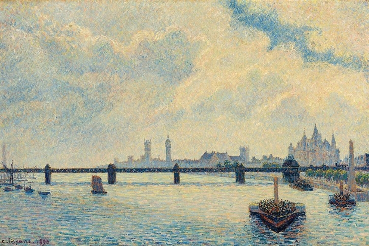 Picture of CHARING CROSS BRIDGE, LONDON