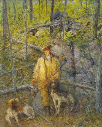 Picture of HUNTER AND DOGS