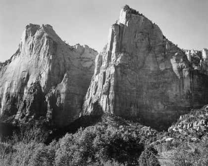 Picture of COURT OF THE PATRIARCHS-ZION NATIONAL PARK-UTAH