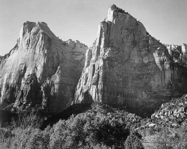 Picture of COURT OF THE PATRIARCHS-ZION NATIONAL PARK-UTAH
