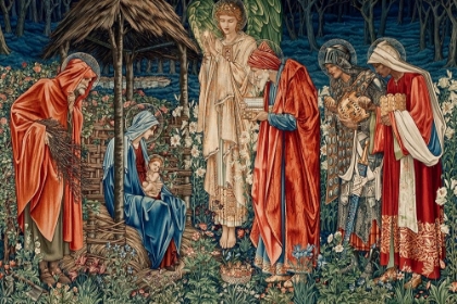 Picture of A TAPESTRY OF THE ADORATION OF THE MAGI