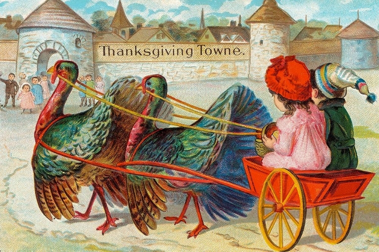 Picture of THANKSGIVING TOWNE. WE ARE A COMIN