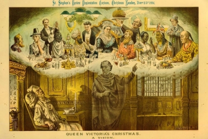Picture of QUEEN VICTORIAS CHRISTMAS. A VISION