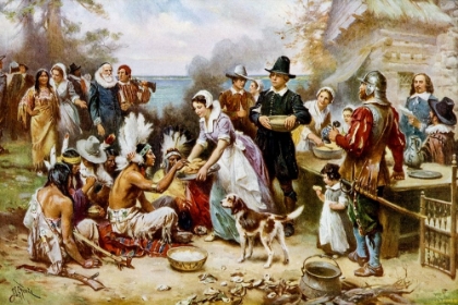 Picture of THE FIRST THANKSGIVING, 1621