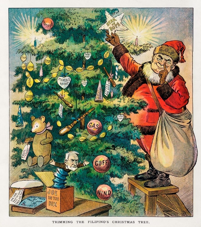Picture of TRIMMING THE FILIPINOS CHRISTMAS TREE