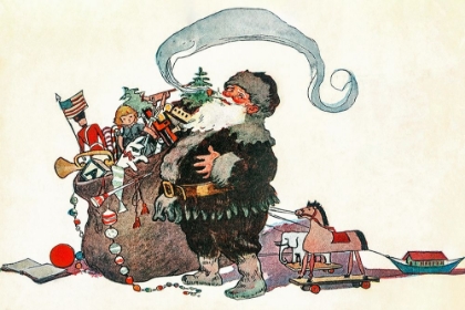 Picture of HE WAS CHUBBY AND PLUMP, A RIGHT JOLLY OLD ELF