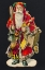 Picture of SANTA CLAUS WITH A BASKET OF TOYS