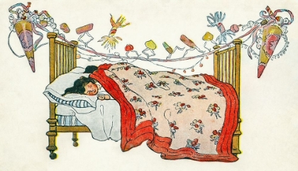 Picture of THE CHILDREN WERE NESTLED ALL SNUG IN THEIR BEDS