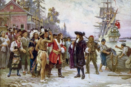 Picture of THE LANDING OF WILLIAM PENN