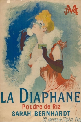 Picture of LA DIAPHANE. POUDRE DE RIZ 1890