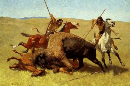 Picture of THE BUFFALO HUNT