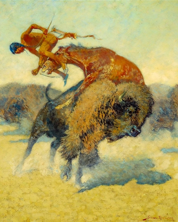 Picture of AN EPISODE OF THE BUFFALO HUNT