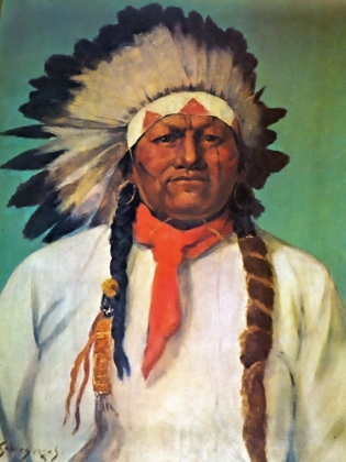 Picture of INDIAN CHIEF WHITE EAGLE