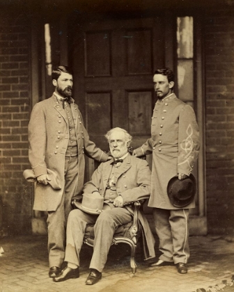 Picture of GENL. ROBT. E. LEE AND STAFF
