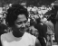 Picture of CIVIL RIGHTS MARCH ON WASHINGTON-D.C. A YOUNG WOMAN AT THE MARCH