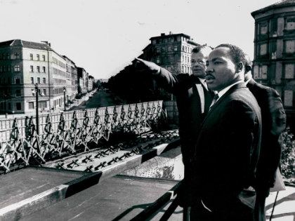 Picture of DR. MARTIN LUTHER KING IN BERLIN-GERMANY 1964