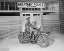 Picture of WWII AN MP ON MOTORCYCLE STANDS READY TO ANSWER ALL CALLS AROUND HIS AREA. COLUMBUS-GEORGIA