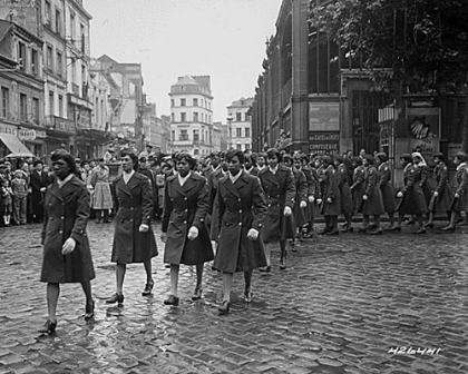 Picture of WWII MEMBERS OF THE 6888TH CENTRAL POSTAL DIRECTORY BATTALION