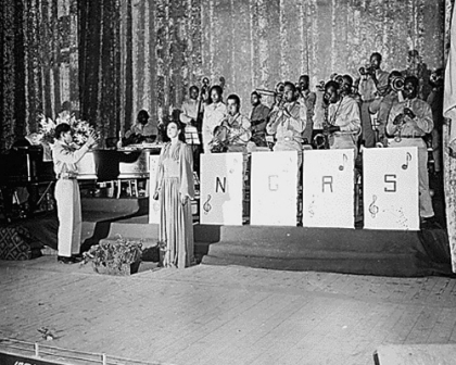 Picture of WWII JOSEPHINE BAKER SINGS THE NATIONAL ANTHEM