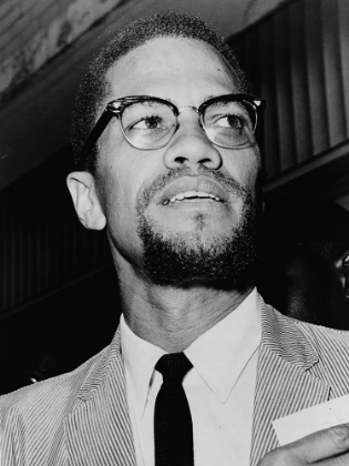 Picture of MALCOLM X AT QUEENS COURT