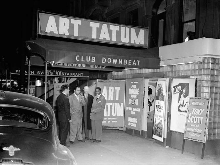 Picture of ART TATUM AND PHIL MOORE-DOWNBEAT-NEW YORK-N.Y.
