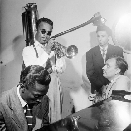 Picture of HOWARD MCGHEE-BRICK FLEAGLE AND MILES DAVIS-1947