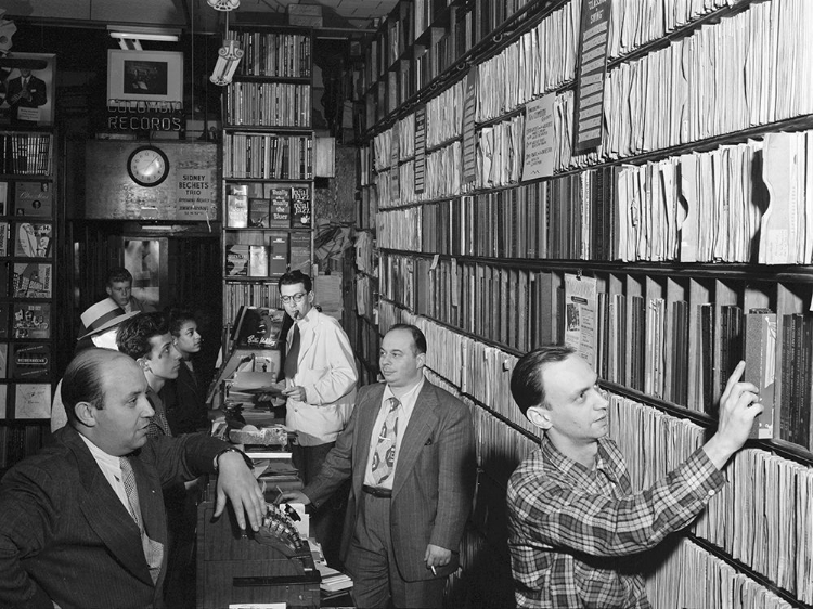 Picture of COMMODORE RECORD SHOP-NEW YORK 1947