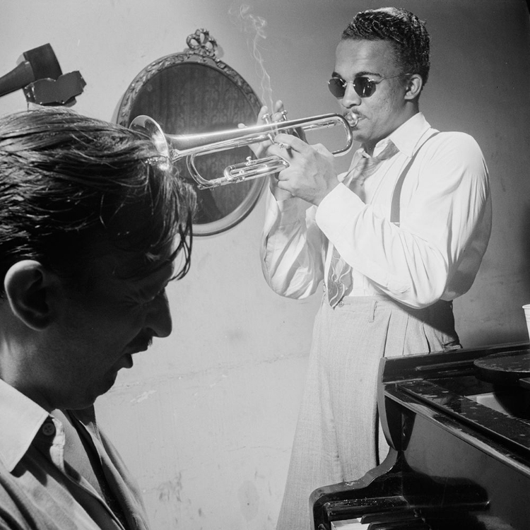 Picture of HOWARD MCGHEE AND BRICK FLEAGLE-NEW YORK 1947