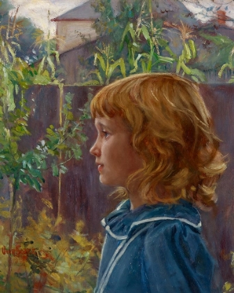 Picture of PORTRAIT OF A YOUNG GIRL