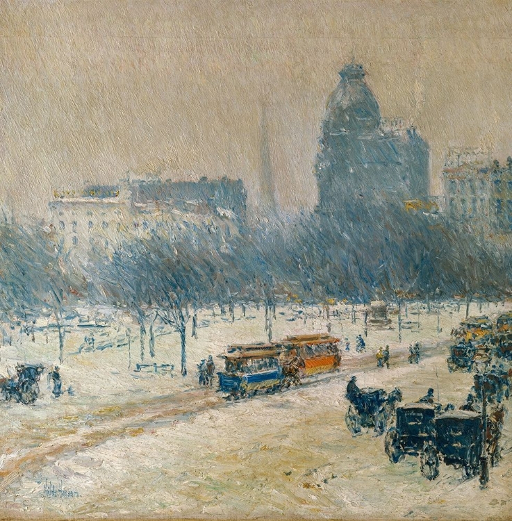 Picture of WINTER IN UNION SQUARE