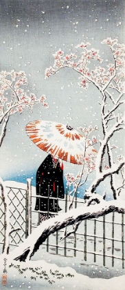 Picture of PLUM TREE IN SNOW