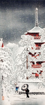 Picture of SNOW AT ASAKUSA-YEDO-MUSASHI PROVINCE