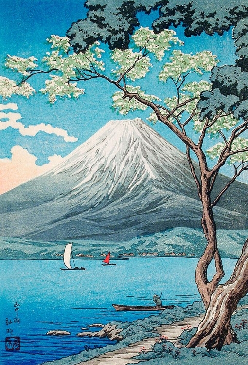 Picture of MOUNT FUJI FROM LAKE YAMANAKA