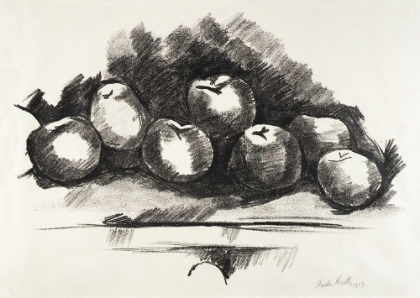 Picture of APPLES ON TABLE