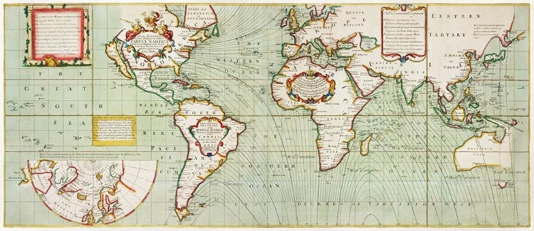 Picture of NOVA AND ACCURATISSIMA TOTIUS TERRARUM ANNO 1700