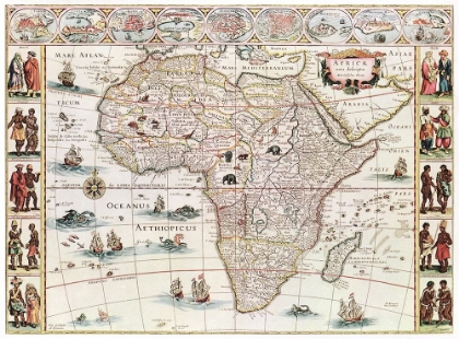 Picture of AFRICAE NOVA DESCRIPTIO 1690