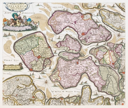 Picture of MAP OF ZEELAND