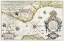 Picture of MAP OF THE COASTS OF FLANDERS-NORMANDY AND ENGLAND 1581