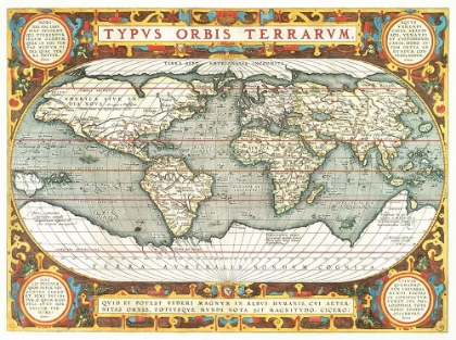 Picture of TYPUS ORBIS TERRARUM 1587