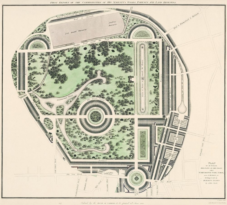 Picture of MARYBONE PARK FARM PLAN