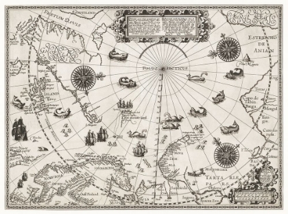 Picture of MAP OF THE ARCTIC 1598