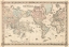 Picture of COLTONS MAP OF THE WORLD ON MERCATORS PROJECTION 1858