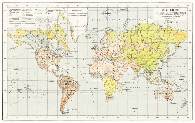 Picture of THE EARTH A GENERAL GEOGRAPHY AND AREA 1896