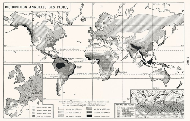 Picture of ANNUAL RAINFALL DISTRIBUTION