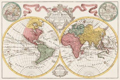 Picture of A MAP OF THE WORLD 1775